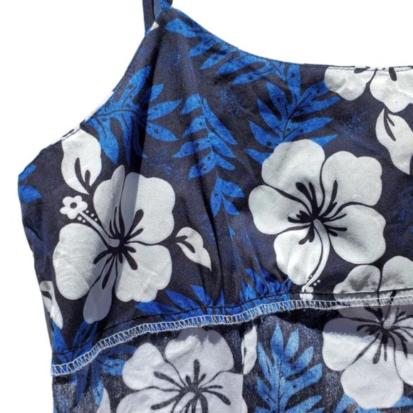 Vintage Hawaiian Dress Shannon Marie Floral Print Vacation Beach Tropical Y2K - Picture 11 of 15